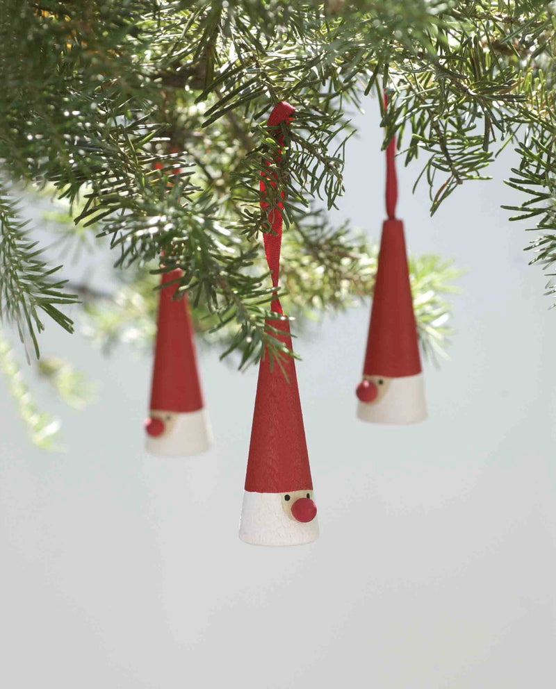 cone tomte ornament