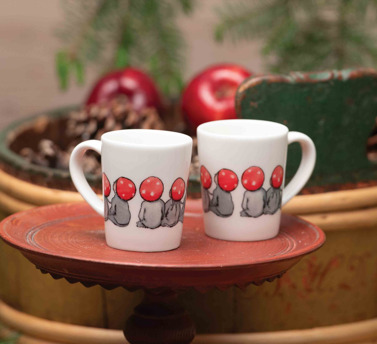 Elsa Beskow Children of the Forest Glögg Cups (Set of 2)