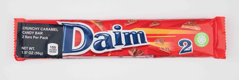 daim crunchy caramel candy