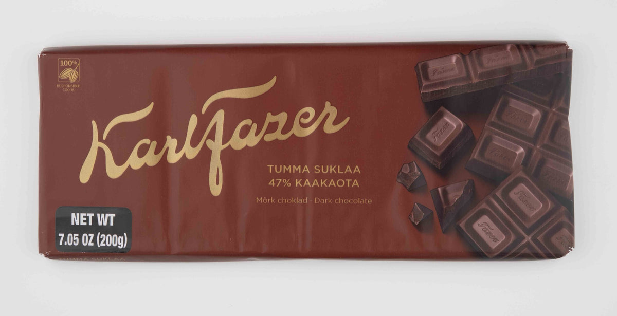 Fazer DArk chocolate bar
