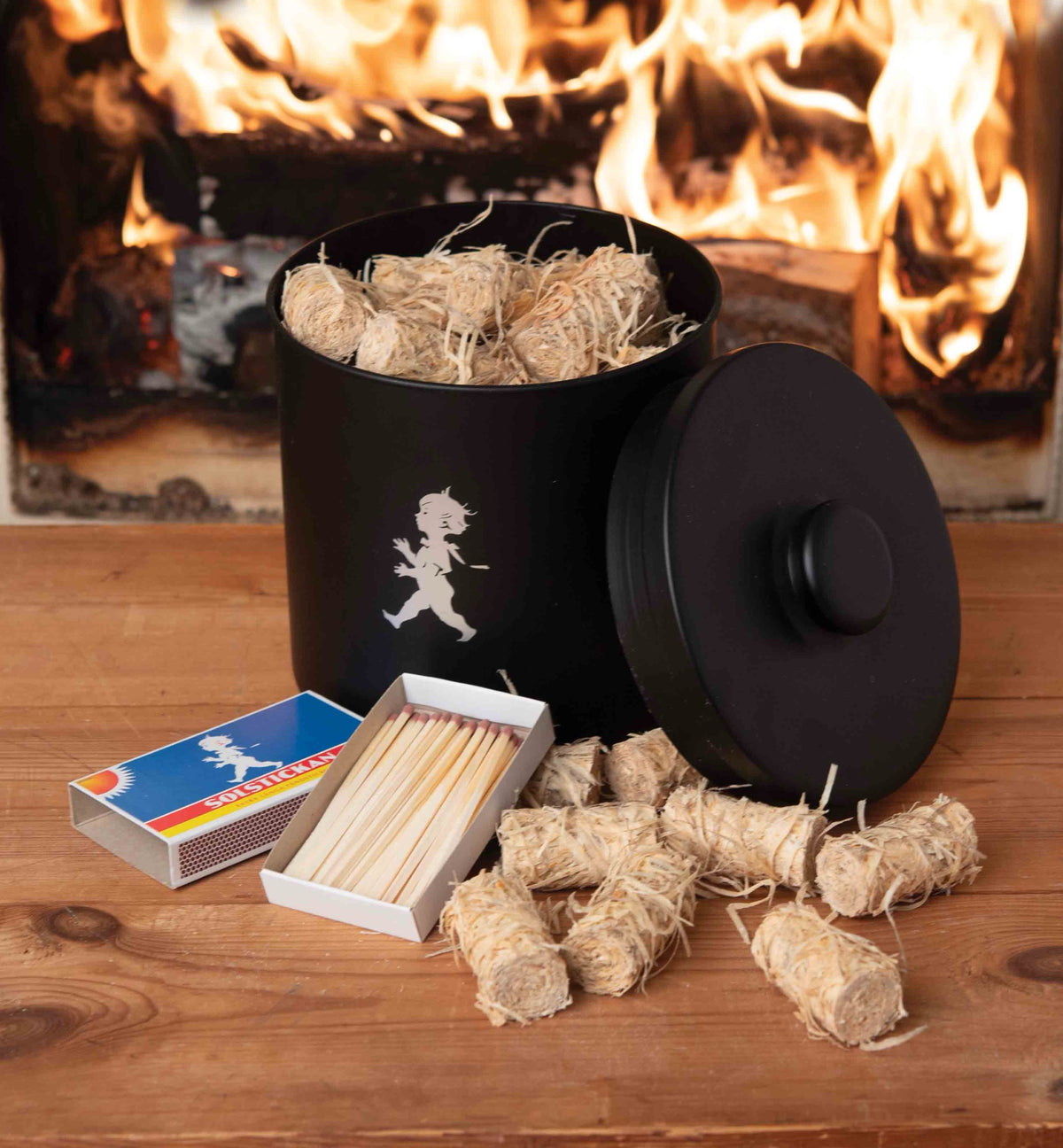 Solstickan Fire Starter Tin (48 Fire Starters)