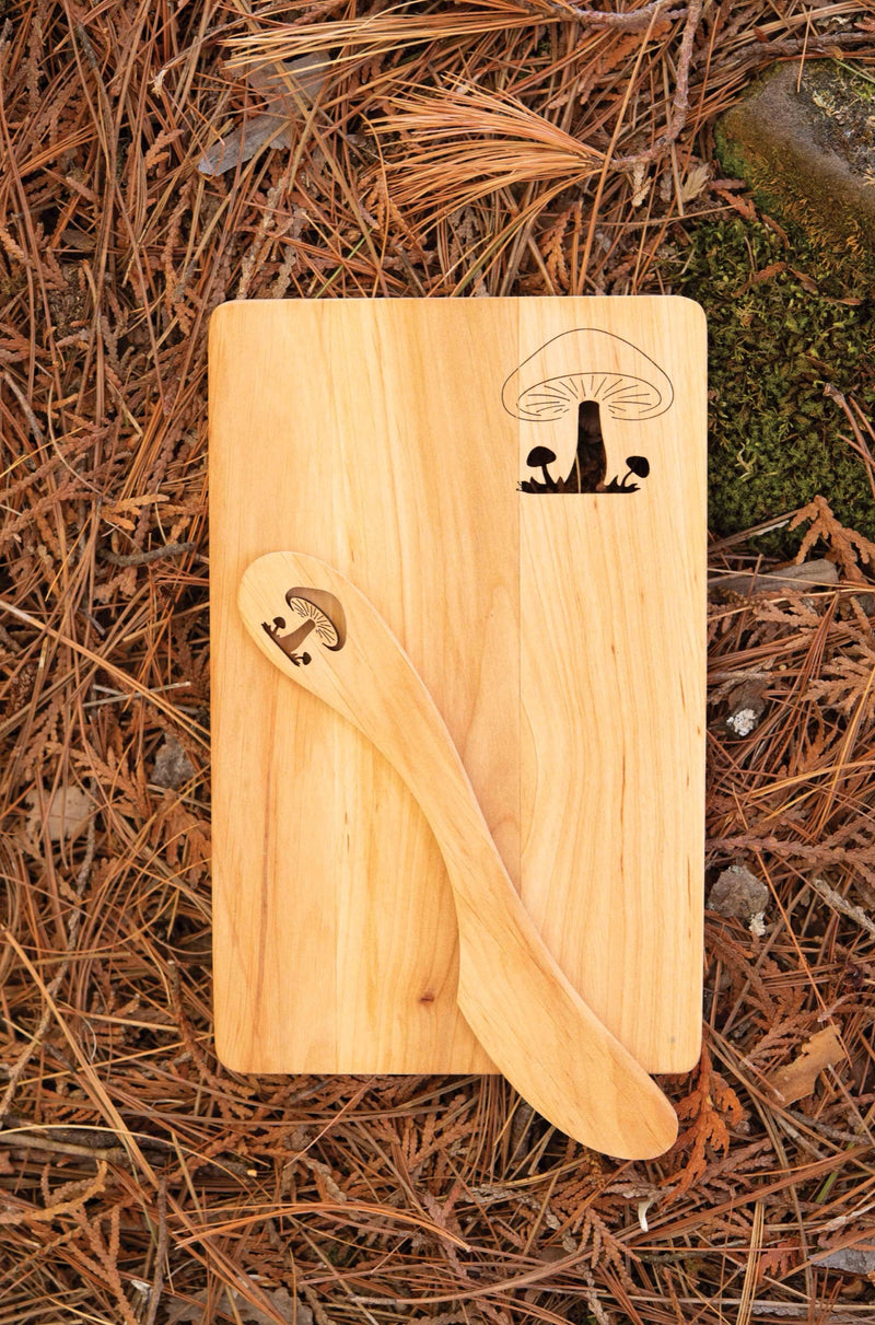Alderwood Mushroom Sandwich Board