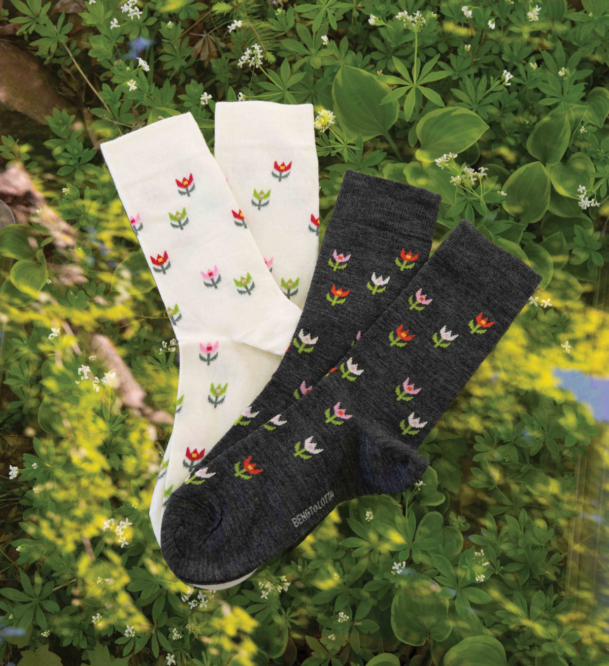 Bengt & Lotta Merino Socks - Tulip