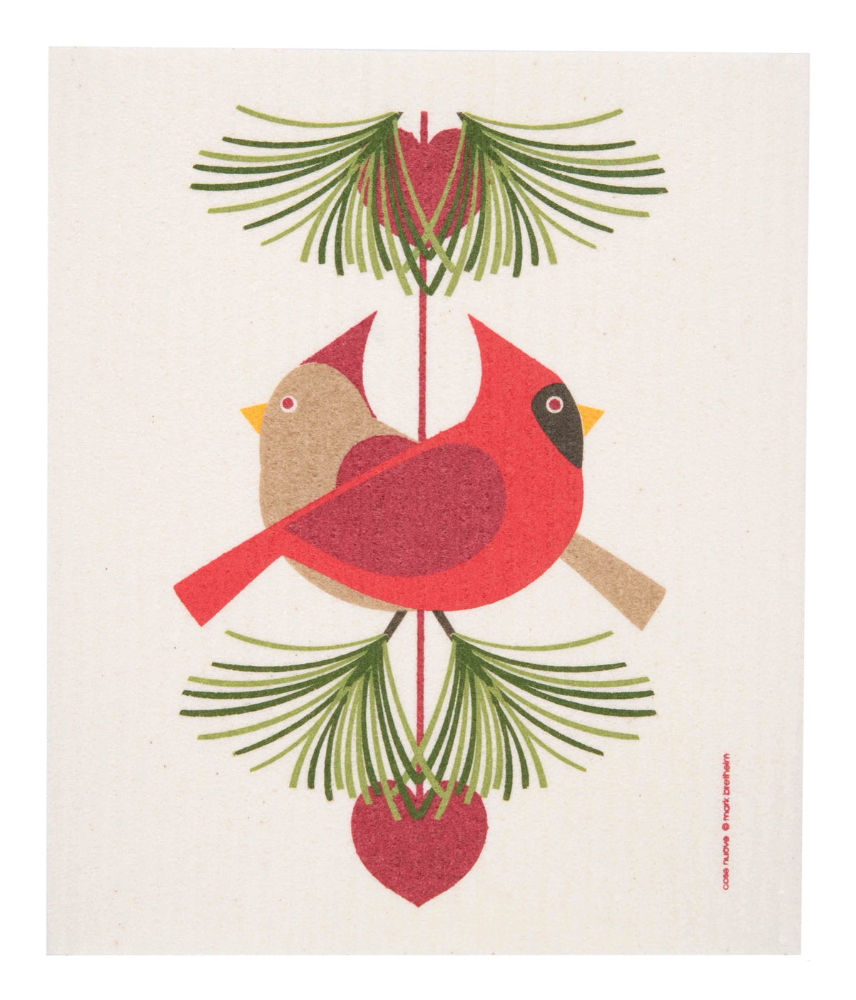 Swedish dishcloth, cardinal pa