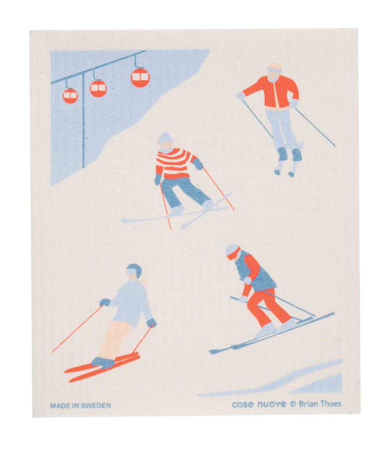 Swedish Dishcloth Ski Season