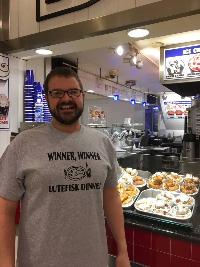 Lutefisk Dinner T-shirt 004